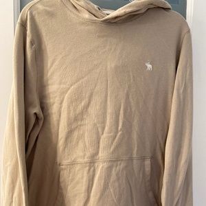 Abercrombie and Fitch tan hoodie